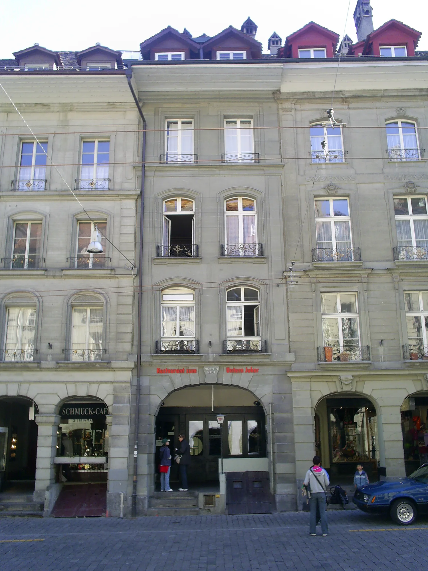 The Einstein House on Kramgasse in Bern, where Albert Einstein lived during his 1905 'miracle year'